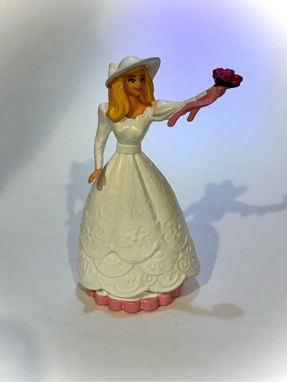 Vintage Barbie Bride Figure, PVC, by Applause, 1990